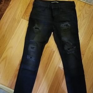 Black Express Jean legging